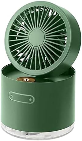 Petsola Small Deskp Fan Gift Giftable Dobrable por umidificador por névoa de fã pessoal para acampamento de quarto