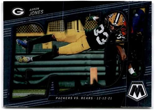 2022 Panini Mosaic Bang #4 Aaron Jones Green Bay Packers NFL Football Trading Card