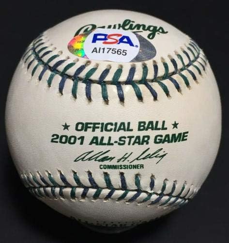 Ichiro assinou 2001 All Star Game Baseball Mint Rookie Autograph MVP Roy PSA COA - Bolalls autografados