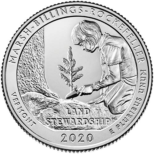 2020 D Bu Marsh Billings Rockefeller Vermont National Park NP Quarter Choice