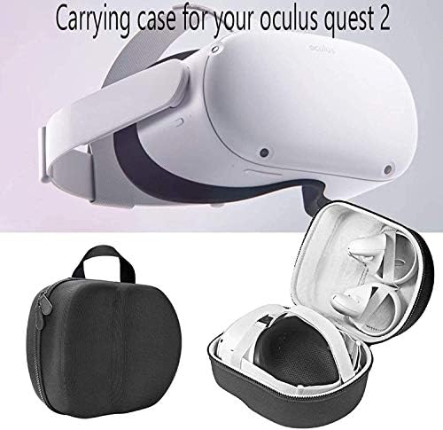 Bolsa de armazenamento de cobertura de proteção rígida do surfário para o fone de ouvido de -Ooculus Quest 2 VR