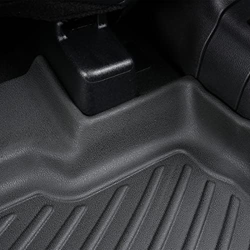 WQHPSM Floor tapetes Custom Fit para 2015-2019 Ford Explorer 7 Seats, All Weather Guard Floor Floors Floors, TPE Waterproof