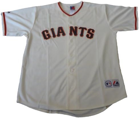 Jeremy Affeldt autografou a camisa de creme de San Francisco Giants com prova, imagem de Jeremy assinando para nós, San Francisco