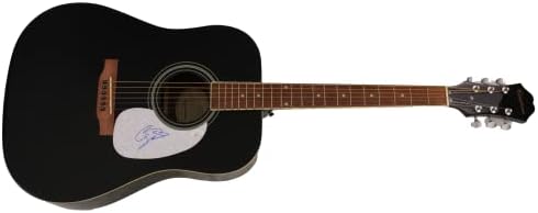 Cole Swindell assinou autógrafo em tamanho grande Gibson Epiphone Guitar Guitar w/James Spence Autenticação JSA Coa - Superstar
