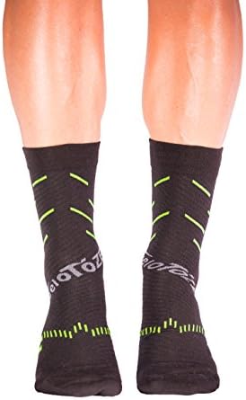 Velotoze Ciclismo Sock - Compressão ativa com Merino Wool Blend…