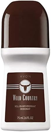 Avon Wild Country Roll-On Anti-Perspirante Desodorante Bônus Tamanho 2,6 oz