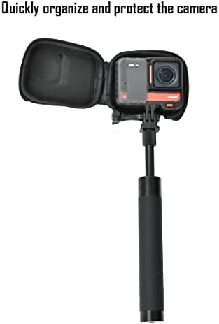 Fotoleey Carry Case para Insta360 One RS, um R Compatível com a edição Twin e 4K, incluindo lente e kit de protetor de tela