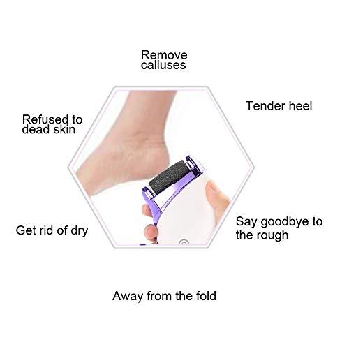 Arquivo eletrônico do pé, ferramenta de remoção de pele dura ERGONONOMIC USB Recarregável Ferramentas do Esfoliador Dead