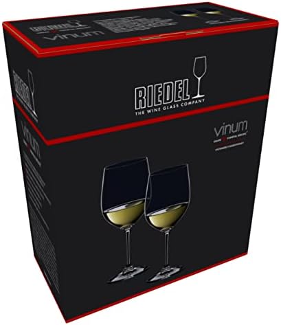Riedel personalizado vinum viiognier chardonnay copos de vinho, conjunto de 2 copos de vinho brancos de cristal gravado personalizados para sauvignon blanc, chablis, pinot grigio e mais