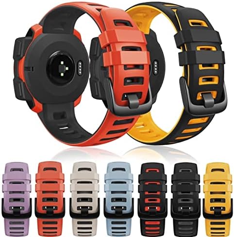 Neyens Silicone Watchbands Strapas para Garmin Instinct Smart Watch Relógio 22mm Banda de substituição Pulseira Instinto/esports/maré/solar