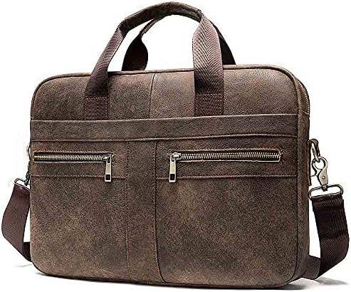 Bolsa de couro Simplehedonism, bolsa de laptop de couro para laptop de couro de topo