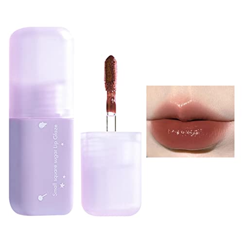 Xiahium Lip Gloss Holder Organizer for Kids Lip Lip Gloss Longo Lip Lip Glaze Film Wet non Fade High Pigmment Batom Lip Gloss Gloss