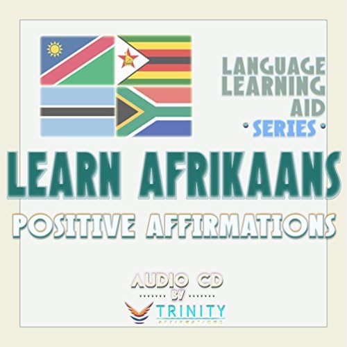Série de auxílio de aprendizagem de idiomas: Aprenda as afirmações positivas de africâncias CD de áudio
