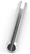 Aexit m5x50mm 304 grampos de aço inoxidável rolo de primavera pinos de bola de alça de alça de fixação 10pcs