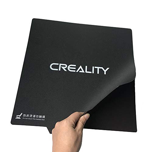 CREALIDADE OFICIAL Ultra flexível Removável Removável Impressora 3D Construir a tampa da cama aquecida da superfície para CR-10 V2 /CR-10 V3 /CR-10S Pro V2 /CR-10S Pro /Cr-X /Ender 3 Max 310 x 320mm