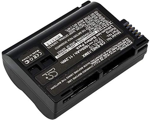 Cameron Sino New Replacement Battery Fit for Nikon 1 V1, Coolpix D7000, D500, D600, D610, D7000, D7100, D7200, D750, D7500, D780, D800, D800E, D810, D810A, D850, MB-D12, MB-D14