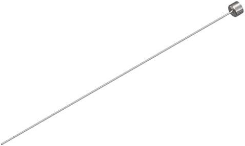 UXCELL PINS EIJEDOR STEL, 0,5 mm DIA. 65mn Aço redondo ponta redonda Puncade de 100 mm de comprimento para manutenção mecânica