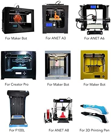 Filamento da impressora 3D, filamento de 1 kg anti -entupimento sem entupimento para impressão alta precisa