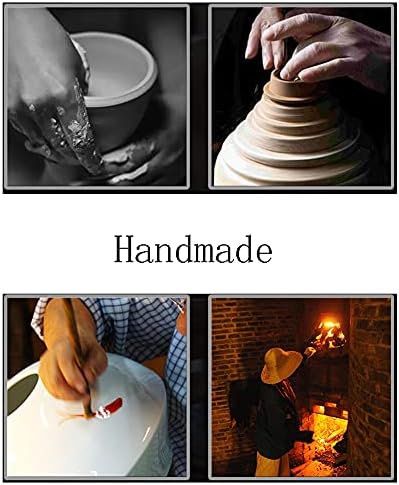 Potes de cerâmica namazi, jarro de chá, frascos de armazenamento de estilo chinês, frascos de gengibre para decoração de casa decoração azul e branca porcelana templo de cerâmica jar vaso de cerâmica vaso de porcelana Jarros decorativos de vaso de porcelana