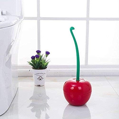 Pincel de vaso sanitário criativo adorável forma de arbusta de lavatório