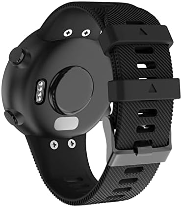 Dzhtus 18mm 20mm Soft Silicone Smart Watch Band para Garmin Forerunner 45 Watch Sport Pulsed Strap for Garmin Forerunner 45S Smart Watch