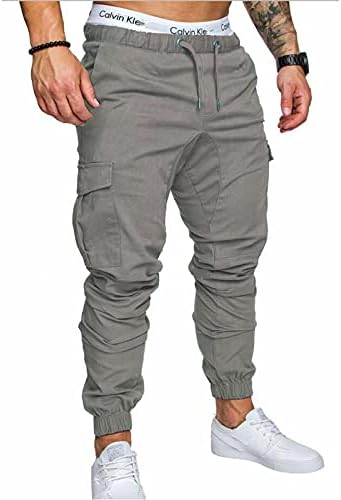 Calça de lounge masculina calça multifacetada casual calças esportivas athleisure