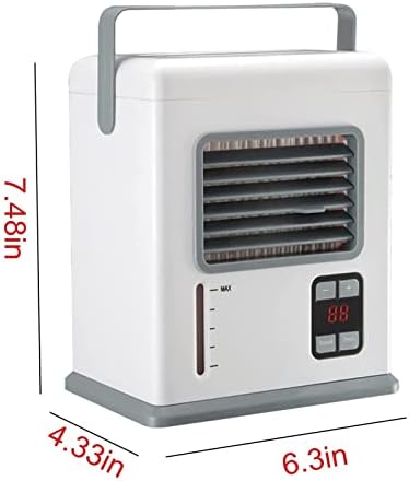 Ar condicionado portátil 2 velocidade evaporativo de ar resfriador USB/ar condicionado com timer ar -condicionado pessoal
