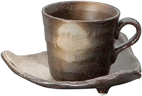 Yamasita Craft 11736660 Nanban Kinbuku Coffee Bowl Plate