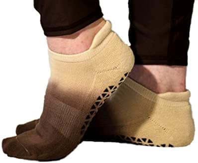 Barre Essentials ombre- clássico meias de aderência de baixa subida para mulheres - meias não deslizantes - meias regulares