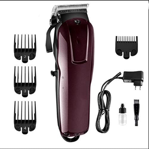 Aparadores de cabelo masculinos do PDGJG Clippers de cabelo elétricos, kit de manobra de barba recarregável sem fio com 15 configurações