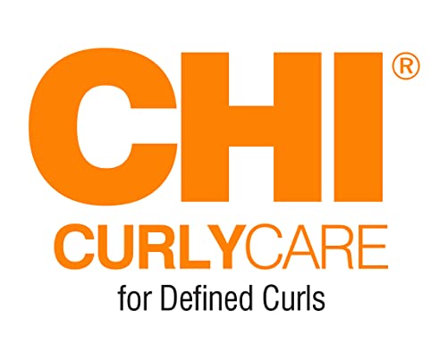 Chi CurlyCare - shampoo de cacho 12 fl oz - fórmula suave hidrata os cachos, reduz o frizz enquanto mantém a forma de cachos e o padrão de cachos