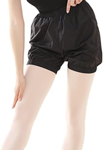 Calças de dança de Phoeswan, calças curtas de balé ripstop para meninas adolescentes petite mulheres, calças de balé para