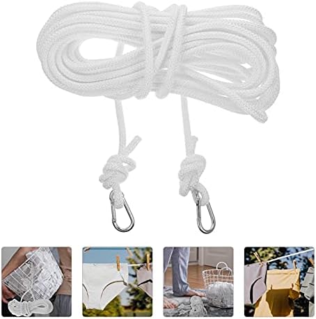 Toyvian Indoor varal de 10m Bungee cordas pesadas cabos elásticos de caiaque corda de corda esticada para tendas cargo