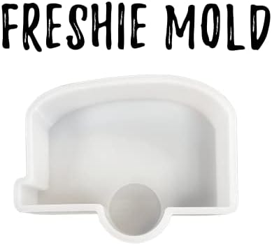 Camper RV Car Freshie Silicone Mold Camping 2.5x3.5x1 ”para pêlos aromas perfumados vela, sabão, resina forno seguro de assado resistente a 400 F viril