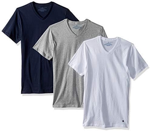 Tommy Hilfiger Men's Undershirts Multipack Cotton Classics Slim Fit-deco