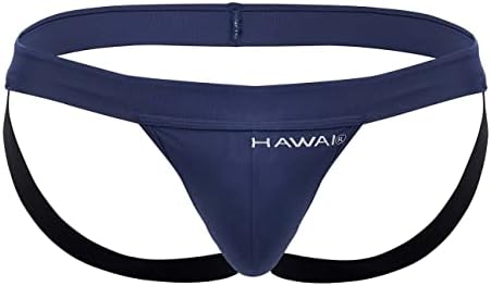 Hawair 42296 Microfiber Jockstrap Color Blue Dark Tamanho L