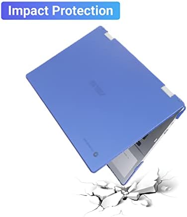McOver Case Somente compatível com 2021 ~ 2022 ASUS Chromebook CX1 Série Laptop Computadores - Aqua