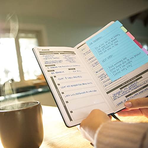 Planejador de 90 dias sem data de laranja - Planejador diário com calendário de rastrear de hábitos Pôster de responsabilidade