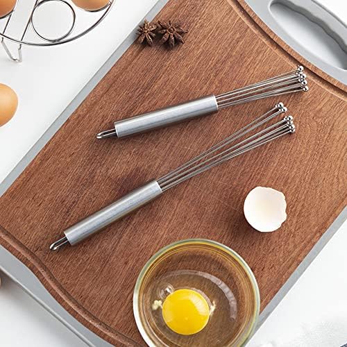 Batedor de ovos de bola de aço inoxidável batedor manual de ovo manual de ovo para cozinhar cozinheira batendo misturador liquidificador