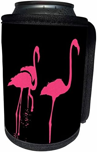 3drose minimalista três flamingos rosa silhueta rosa. - LAPA BRANCHA RECERLER WRAP