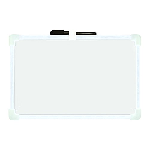 Placa de apagamento seco portátil Aviditi, Magnetic, 11 x 17 , branco, tamanho de colo, bom para uso pessoal ou como