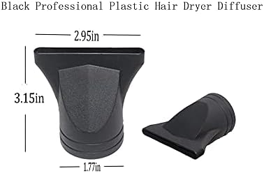 2pcs portátil difusor de plástico portátil secador de cabelo