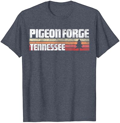 Pigeon Forge Tennessee TN Presente Retro Vintage 70s 80s 90s T-shirt