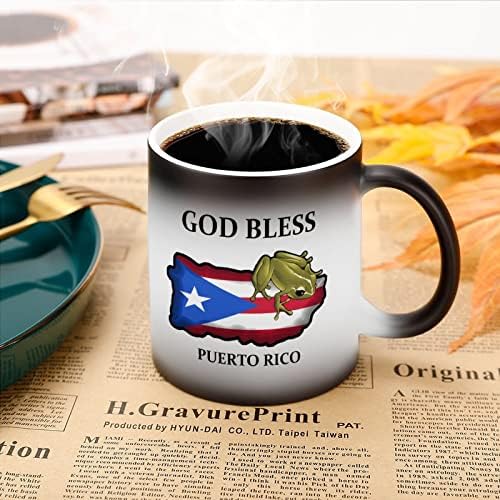 PR Porto -Rico Frog Sinalizador Criativo Descoloração Creme Celemic Coffee Cuple