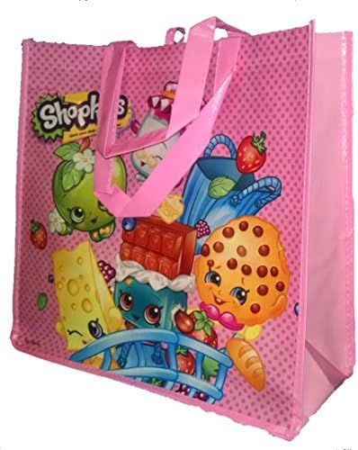 Shopkins Pink Gift Grocery Shopping Toot Tote Bag reutilizável