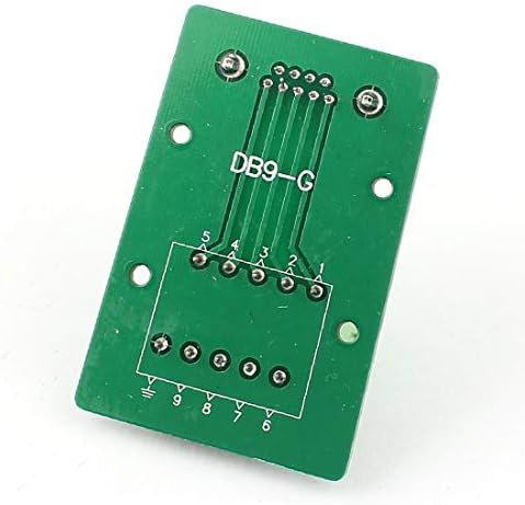 X-Dree DB9 D-Sub Adaptador feminino ao terminal de porta 9pin Placa de quebra de parafuso de linha dupla (DB9 D-Sub Adattatore femmina por agendas di sblocco a vite um arquivo de vencimento