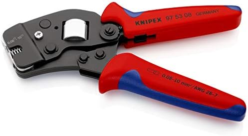 Knipex 97 53 08 0,08-10/16mm alicates de crimpagem para mangas finais