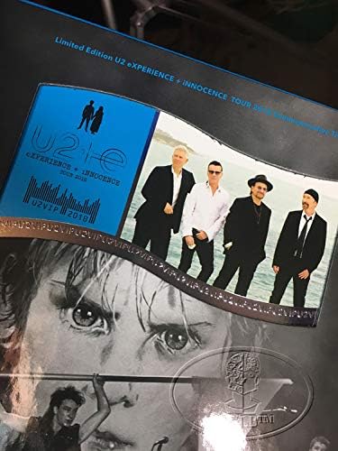 U2 2018 Tour Limited Edition VIP Concert Program Tour Book