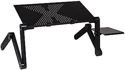 N/A Tabela de laptop ajustável para cama portátil mesa de volta portátil suporte multifuncional porta -cadeiras para escritório