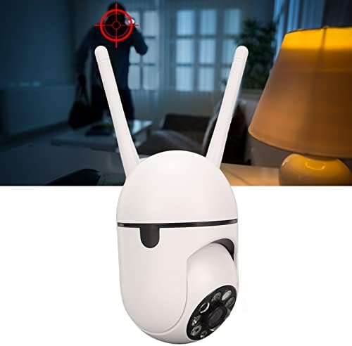 Câmera de segurança inteligente eBtools, vídeo 1080p HD, Wi -Fi de 2,4 GHz, chamada de 2 vias, alarme de movimento, noite, detecção de som, para casa, 100 a 240V